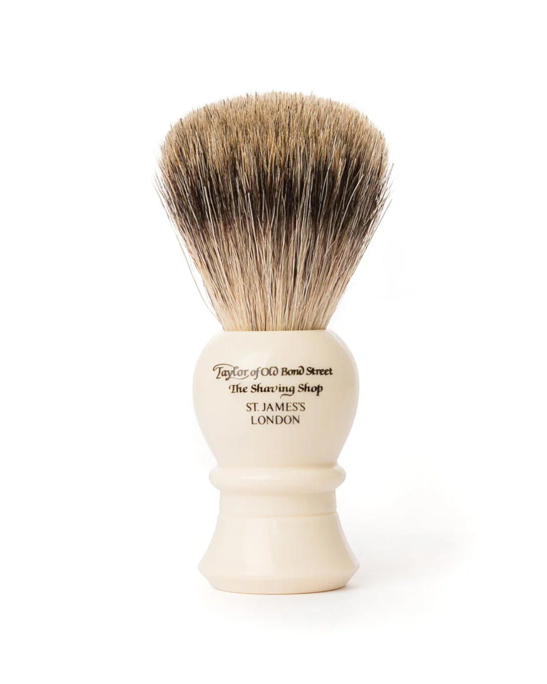 TAYLOR OF OLD BOND STREET Traditional Pure Badger Shaving Brush (Large)