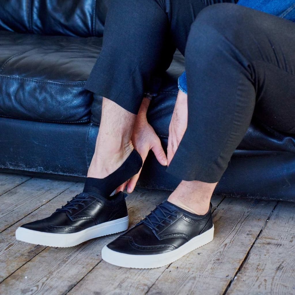 PANTHERELLA Invisible Men's Socks BLACK - Henry Bucks