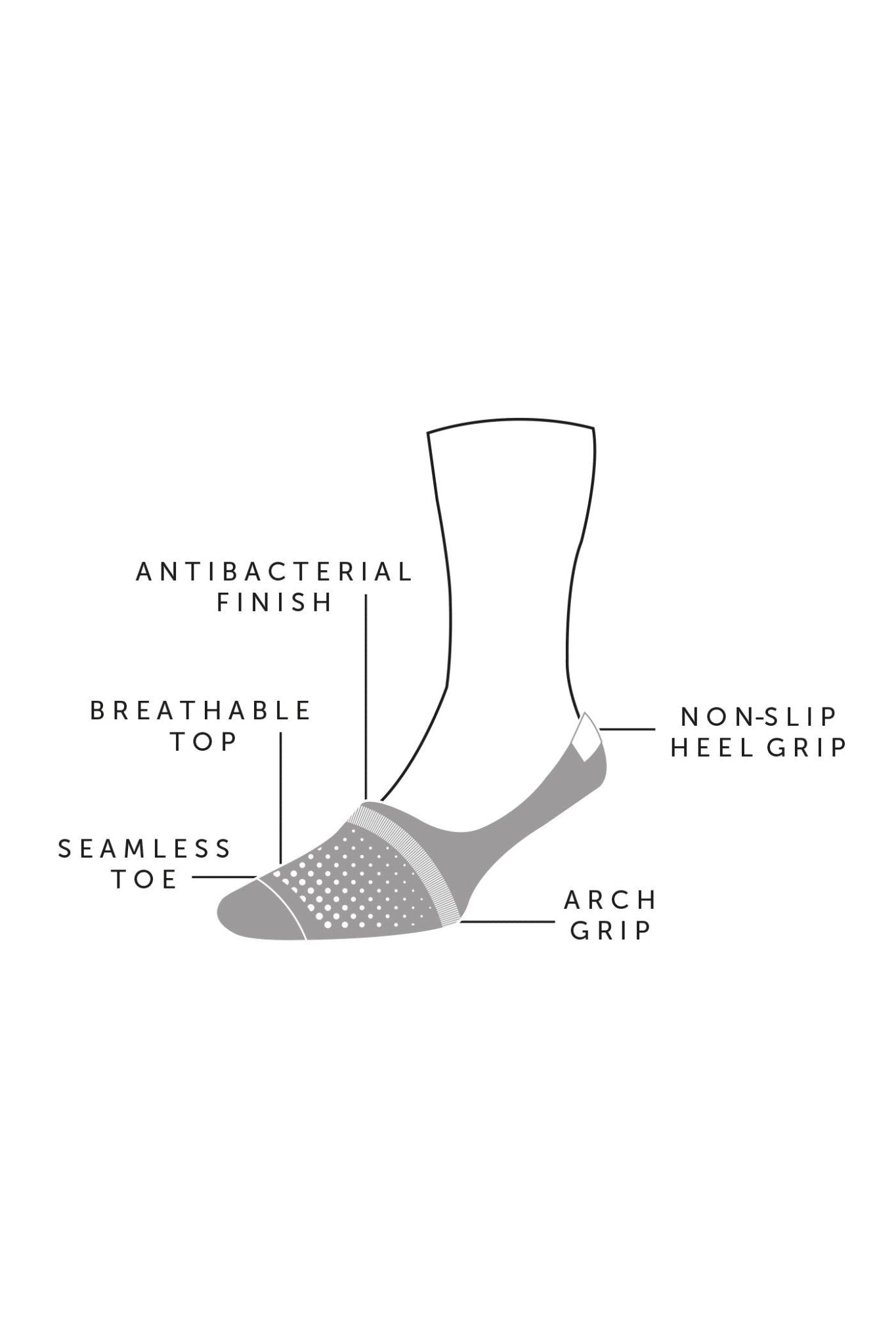 PANTHERELLA Invisible Men's Socks NAVY - Henry BucksSocks17SS220016 - NAVY - MED
