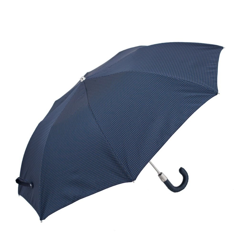 Pasotti Blue Folding Umbrella - Henry Bucks