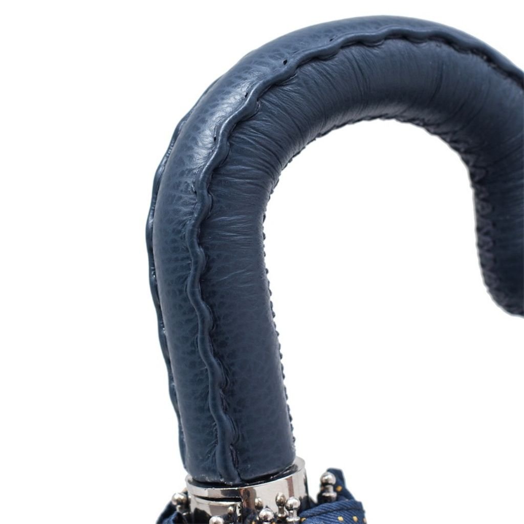 Pasotti Blue Folding Umbrella - Henry Bucks