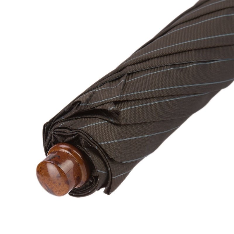 PASOTTI Classic Fold Umbrella BROWN - Henry BucksUmbrellas69SS230032 - BRWN