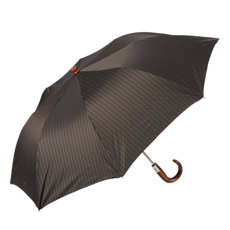 PASOTTI Classic Fold Umbrella BROWN - Henry BucksUmbrellas69SS230032 - BRWN