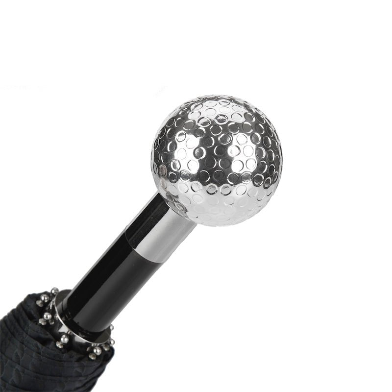 PASOTTI Golf Ball Umbrella BLACK - Henry BucksUmbrellas69SS230020 - BLCK