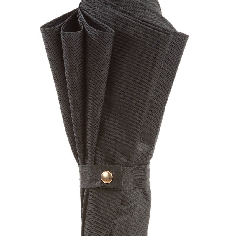 PASOTTI Horse Luxury Umbrella BLACK/GOLD - Henry Bucks