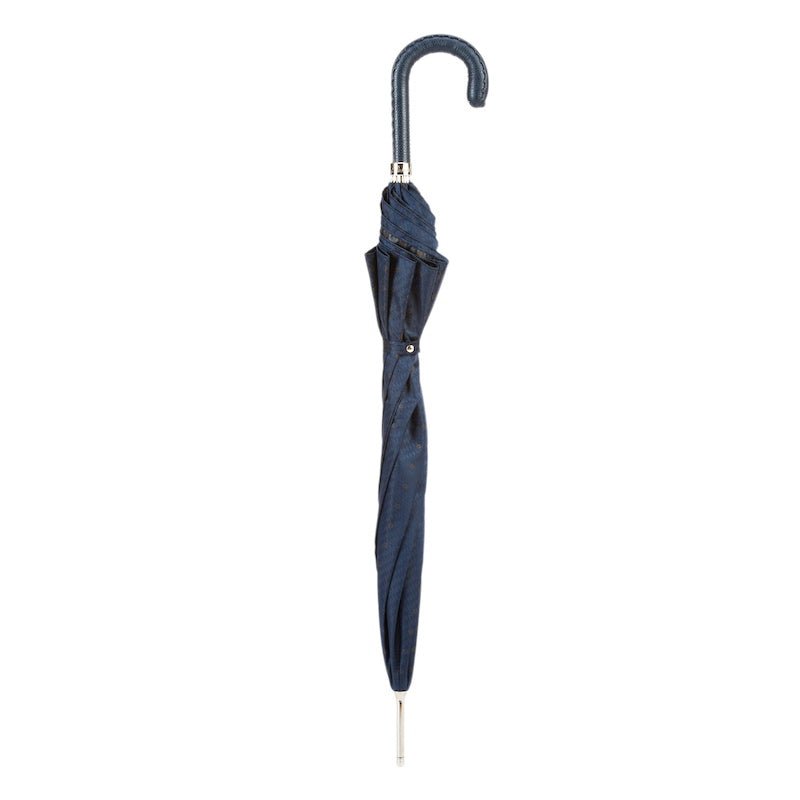 PASOTTI Mocassin Seam Umbrella NAVY - Henry Bucks