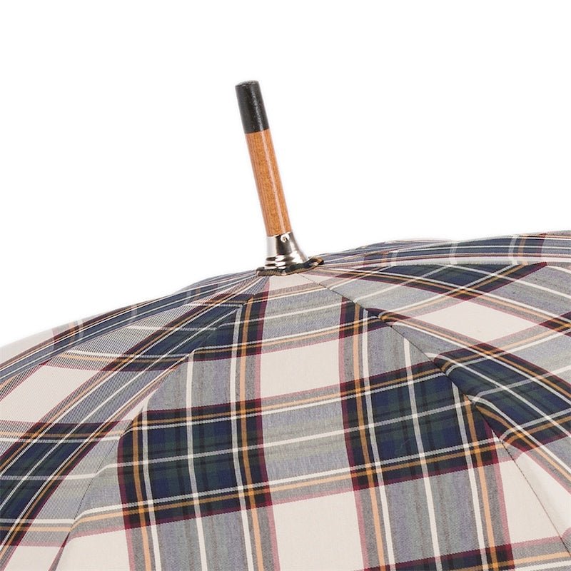 PASOTTI Tartan Lux Umbrella BROWN - Henry BucksUmbrellas69SS230026 - TART