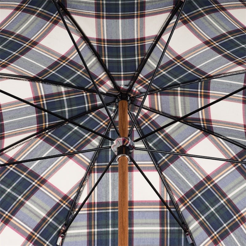 PASOTTI Tartan Lux Umbrella BROWN - Henry BucksUmbrellas69SS230026 - TART