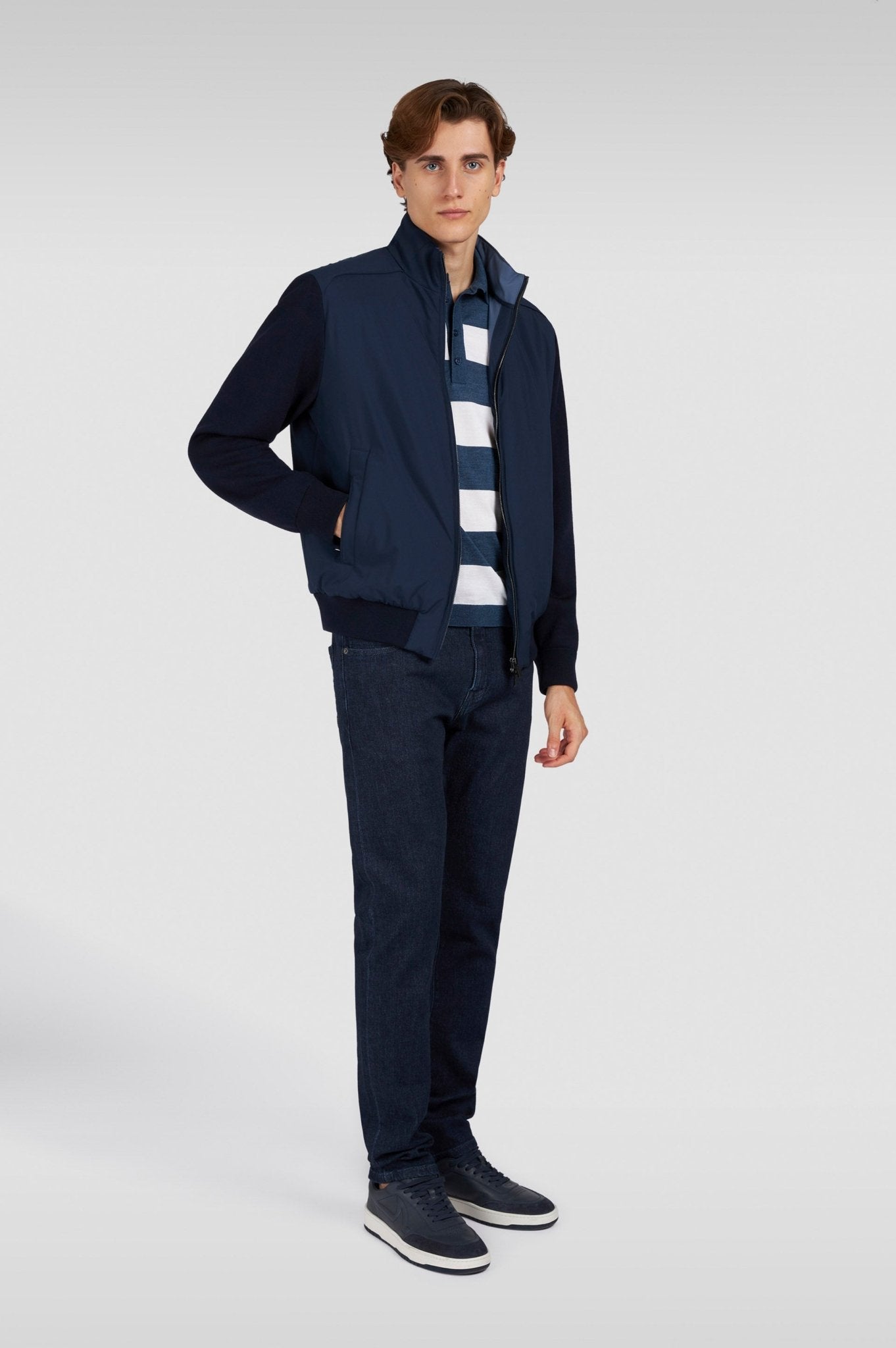 PAUL & SHARK Cashmere Stretch Denim Jean DENIM - Henry Bucks