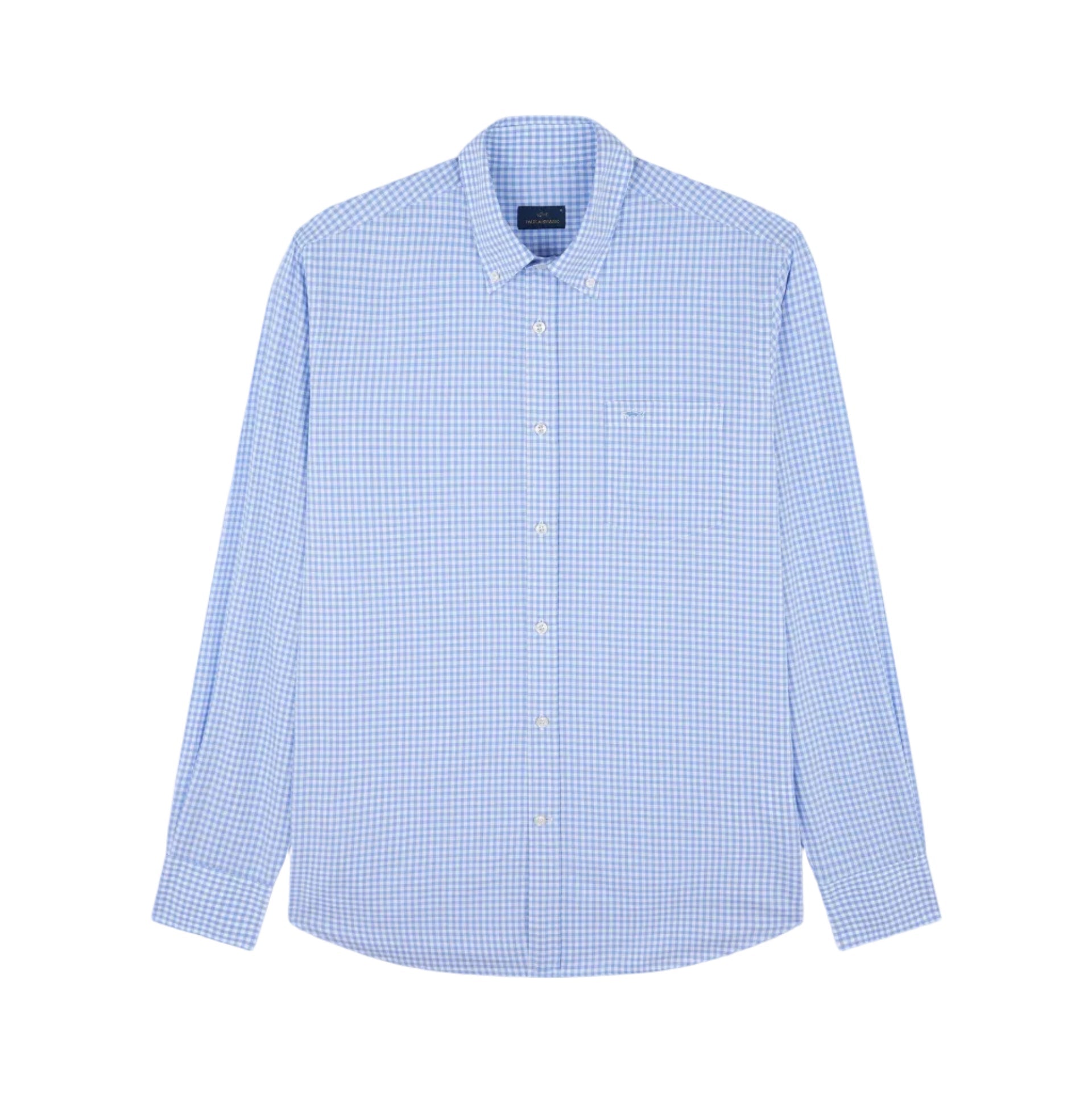 PAUL & SHARK Cotton Check Shirt BLUE CHECK - Henry Bucks