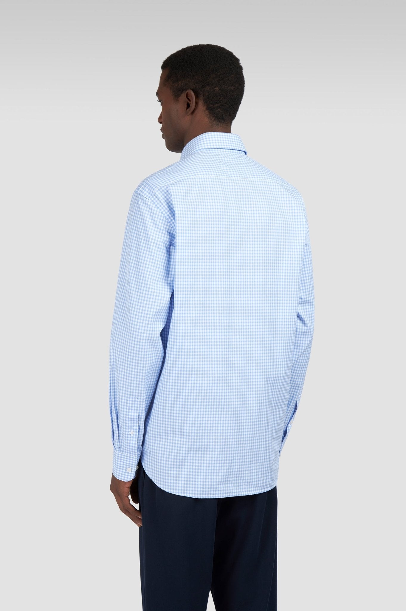 PAUL & SHARK Cotton Check Shirt BLUE CHECK - Henry Bucks