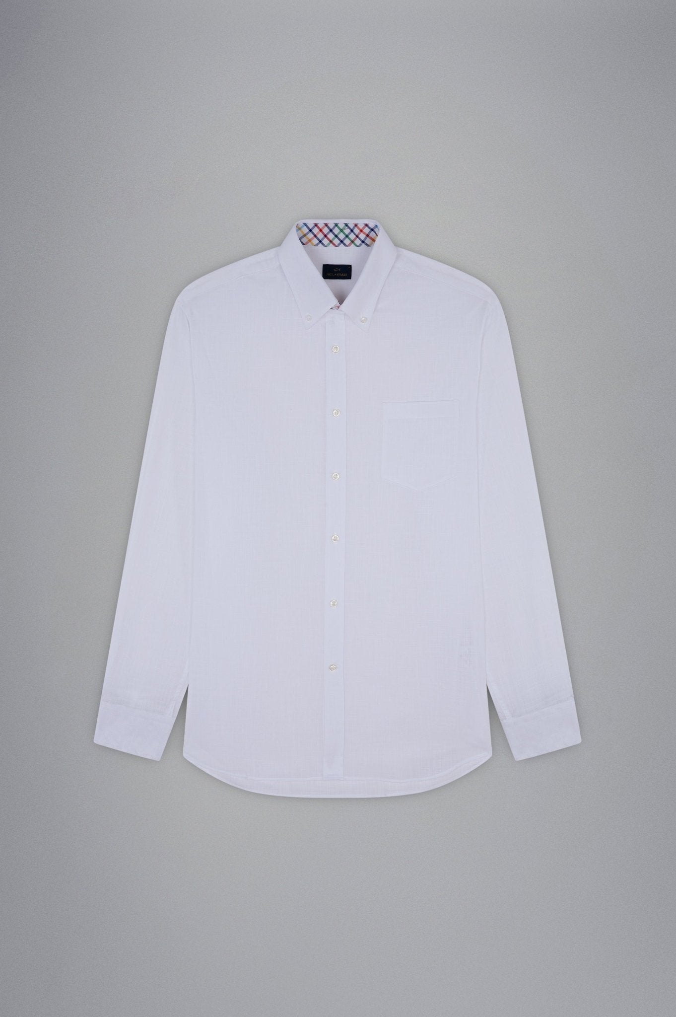 PAUL & SHARK Cotton Long Sleeve Shirt WHITE - Henry Bucks