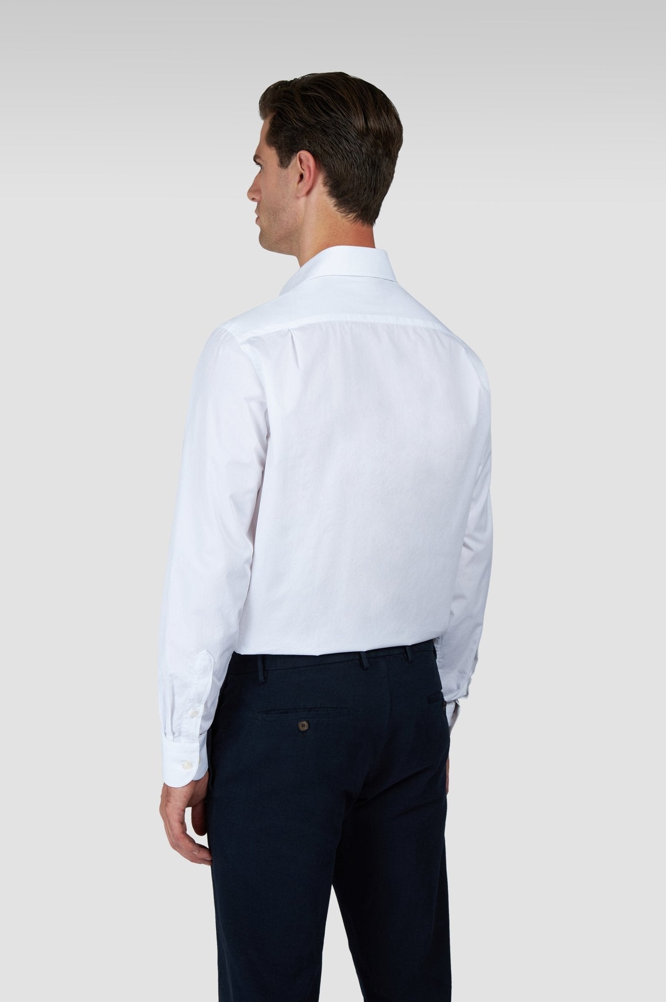 PAUL & SHARK Cotton Poplin Shirt WHITE - Henry Bucks