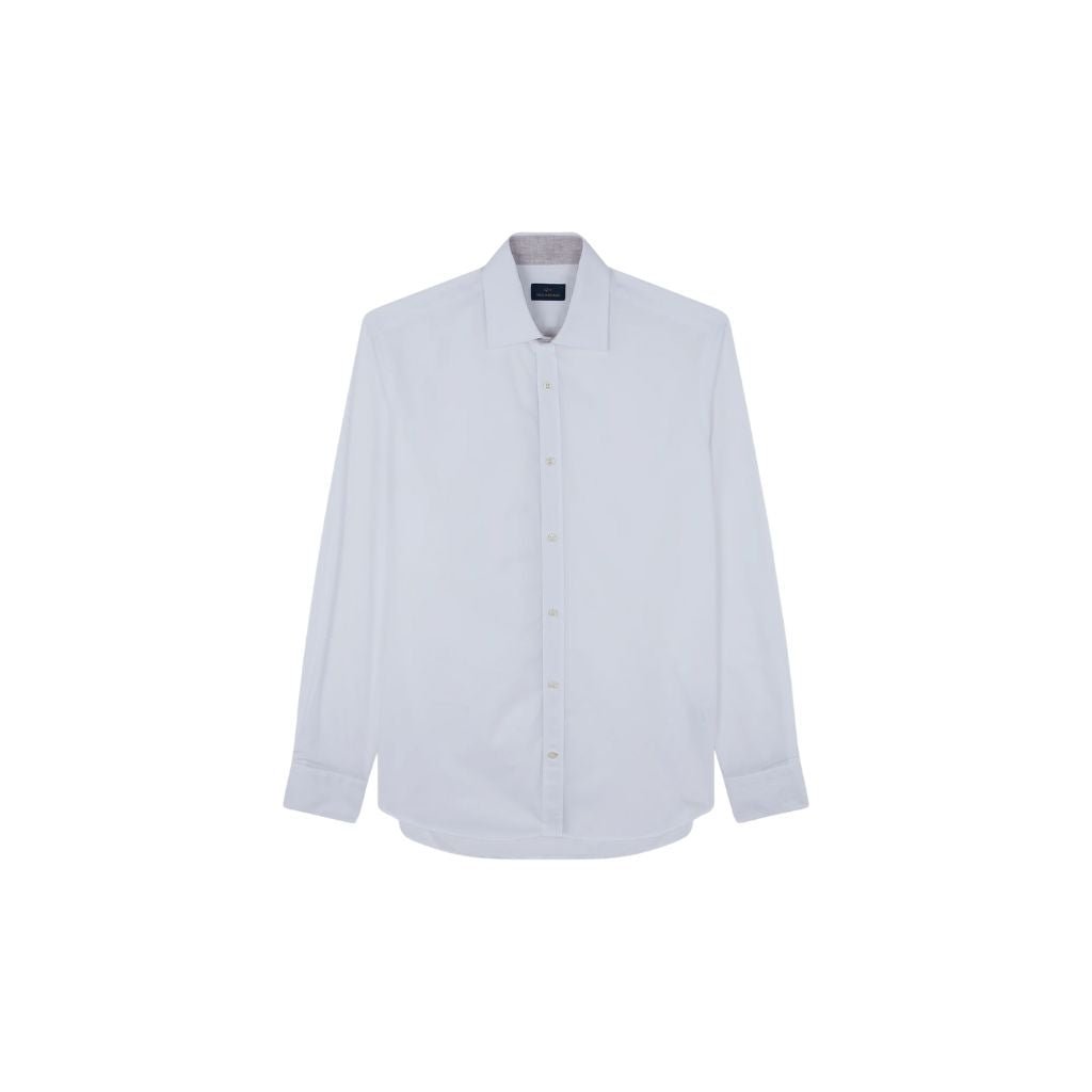 PAUL & SHARK Cotton Poplin Shirt WHITE - Henry Bucks