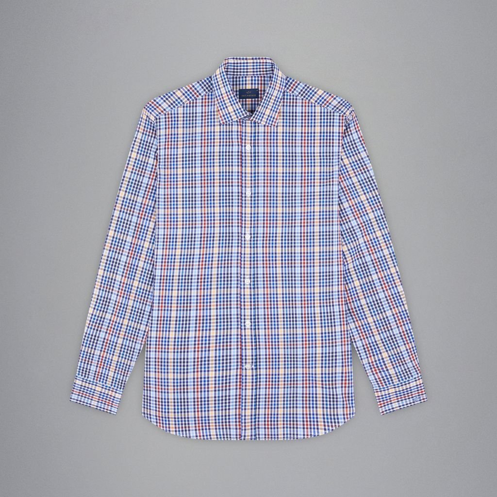 PAUL & SHARK Cotton Shirt TARTAN - Henry Bucks