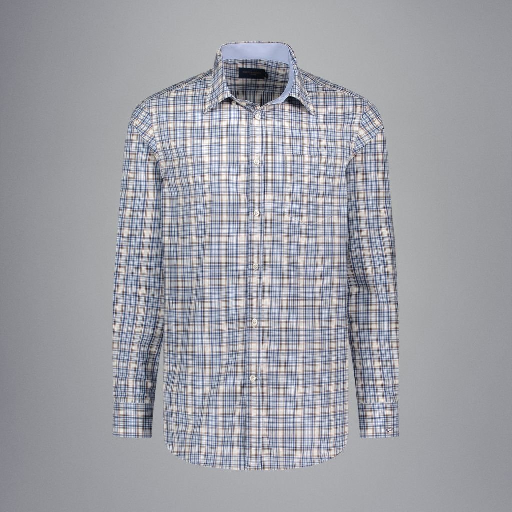 PAUL & SHARK Cotton Shirt TARTAN - Henry Bucks