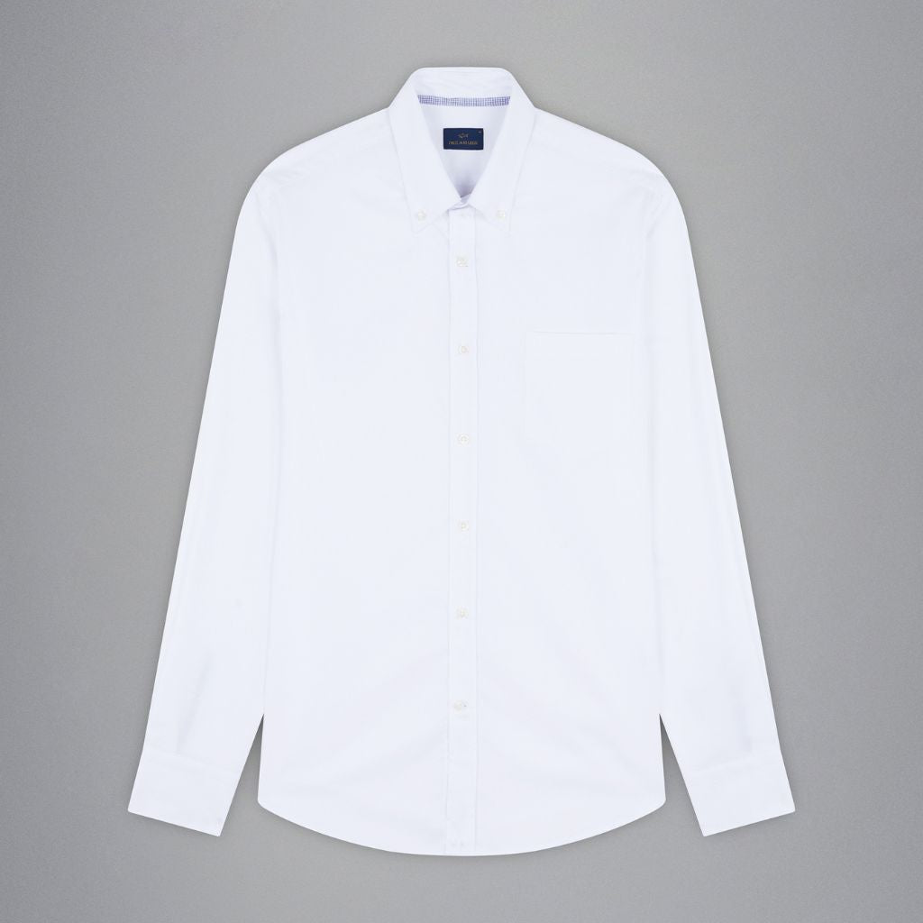 PAUL & SHARK Cotton Shirt WHITE - Henry Bucks