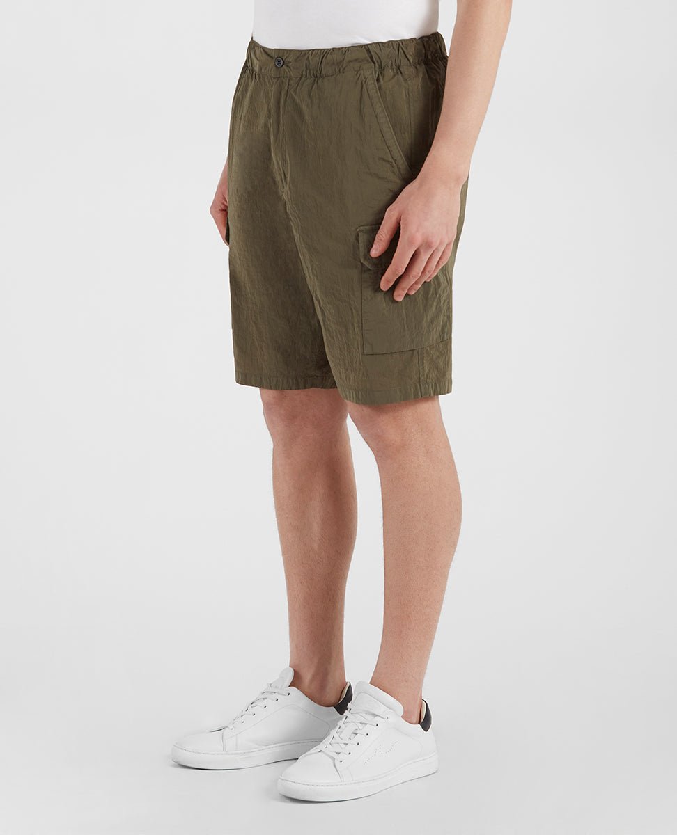 PAUL & SHARK Econyl® Cargo Shorts OLIVE - Henry BucksShorts38SS211910 - OLIVE - 48