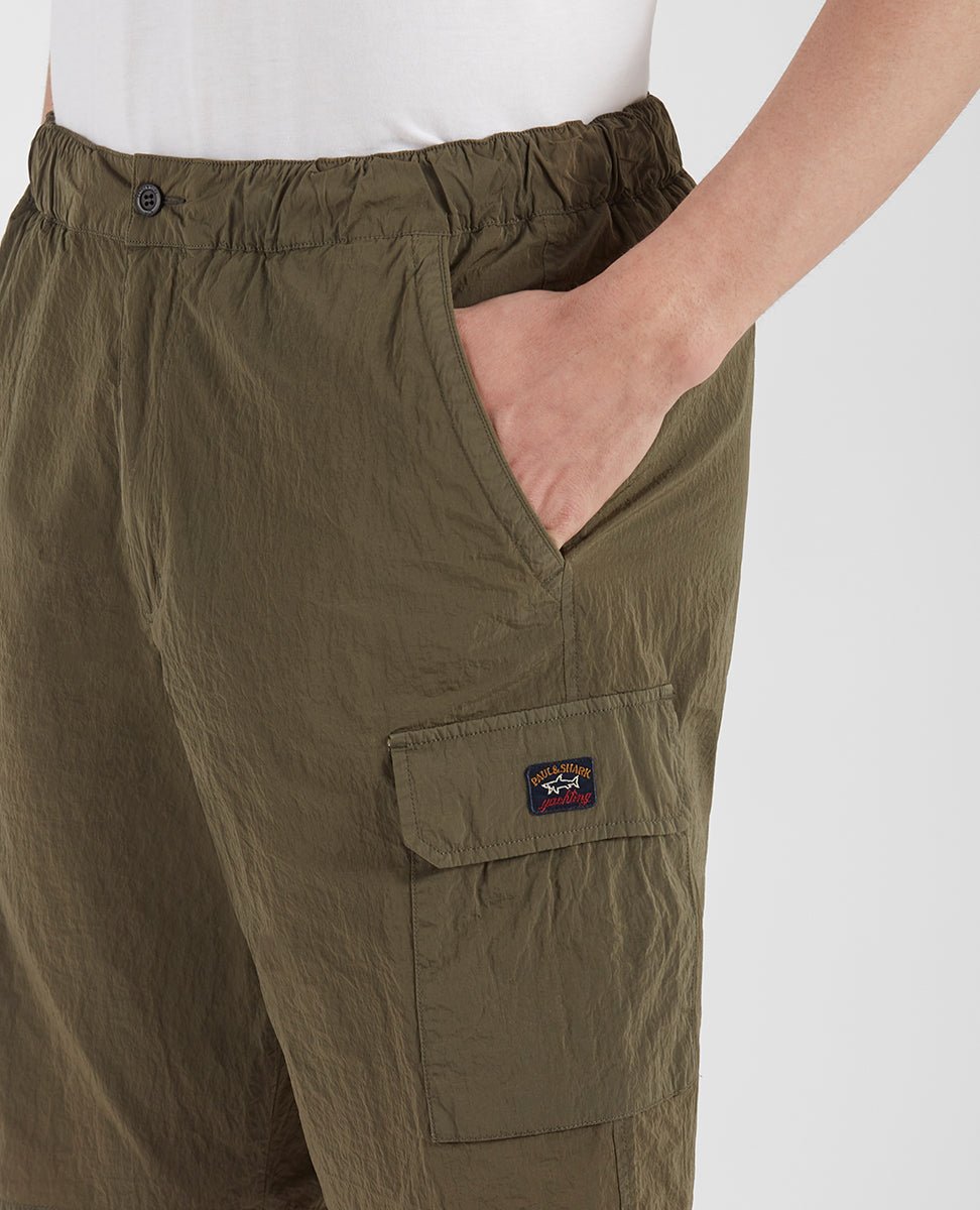 PAUL & SHARK Econyl® Cargo Shorts OLIVE - Henry BucksShorts38SS211910 - OLIVE - 48