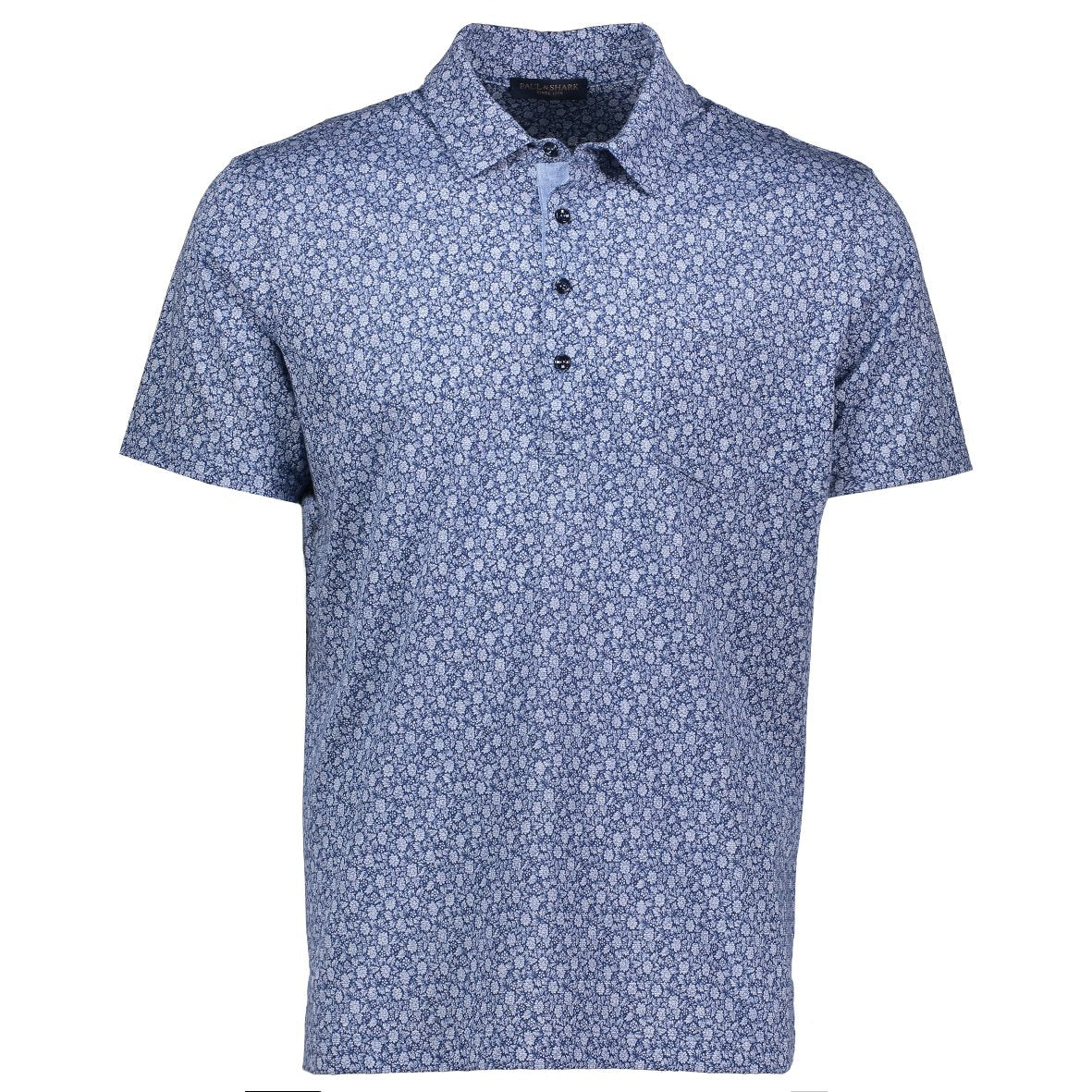 PAUL & SHARK Floral Printed Polo - Henry BucksSHIRTS38SS19106 - NAVY - SM