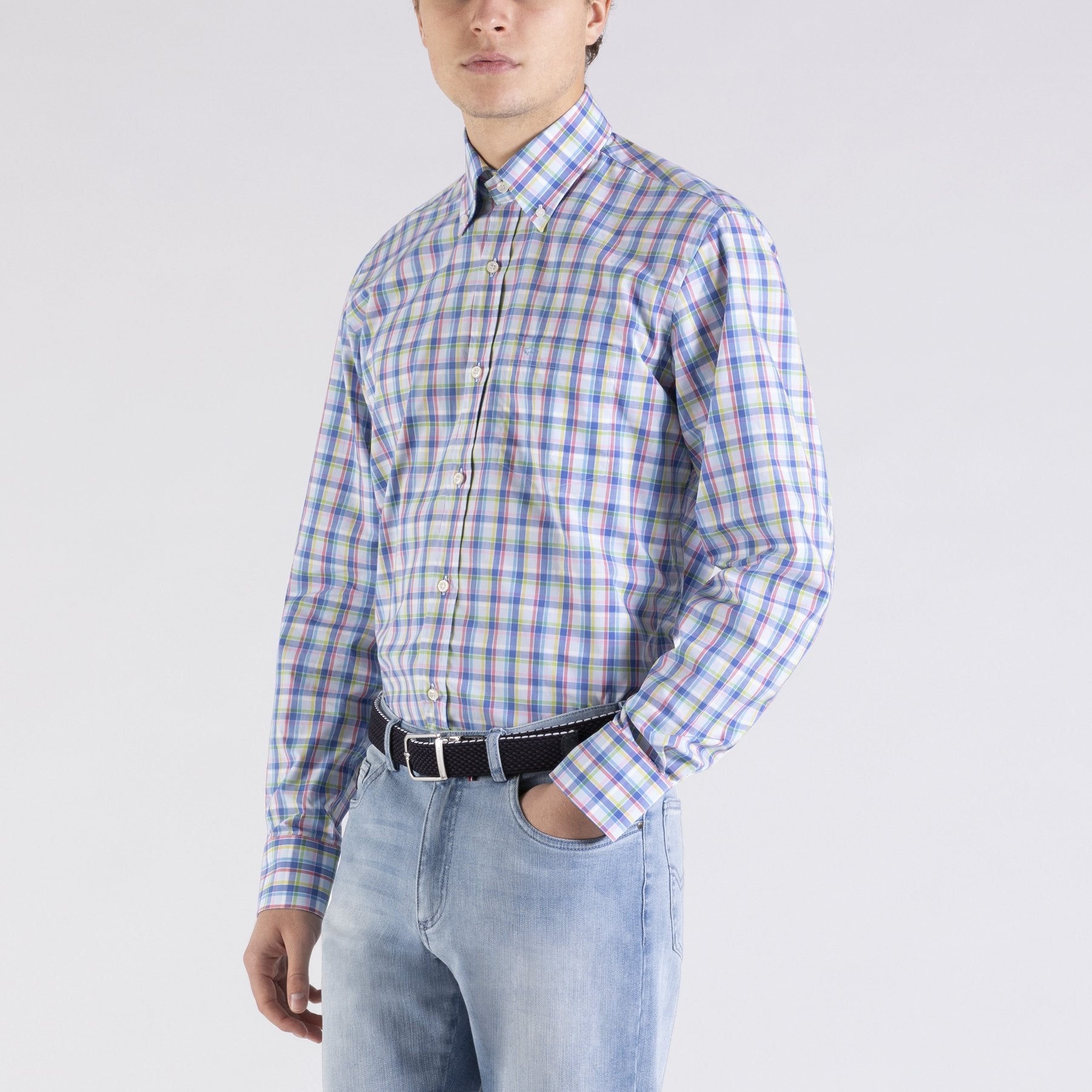 PAUL & SHARK Long Sleeve Check Shirt - Henry BucksShirts38SS2010 - MLTI - 38/S