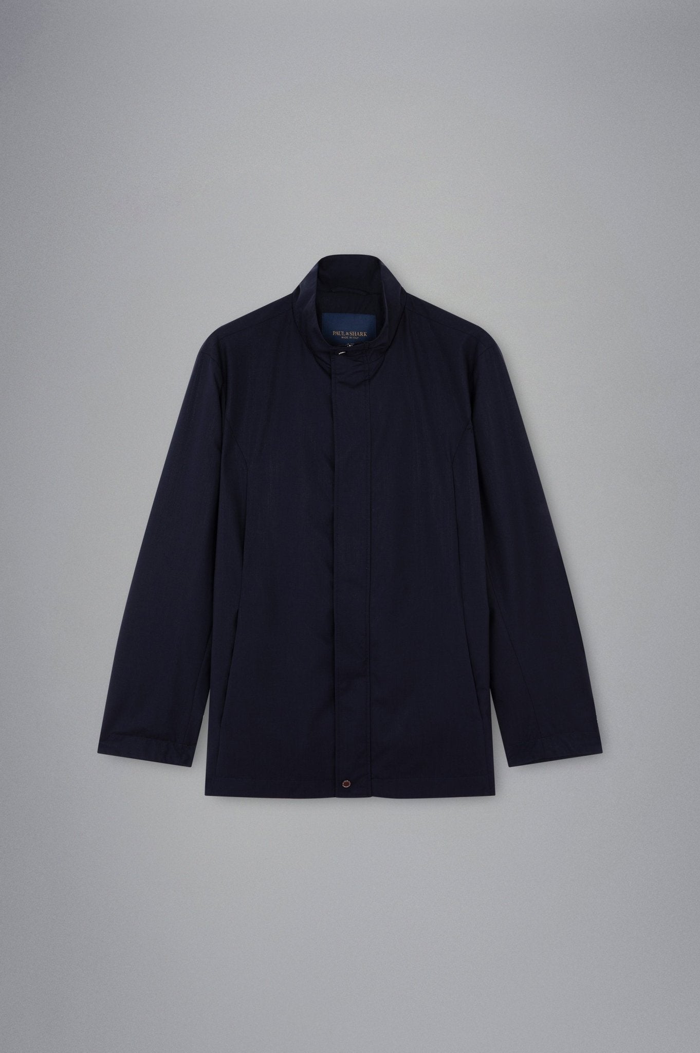 PAUL & SHARK Loro Piana Storm Green Storm System Wool Coat NAVY REG - Henry BucksOvercoats64SS240006 - NAVY - R - SM