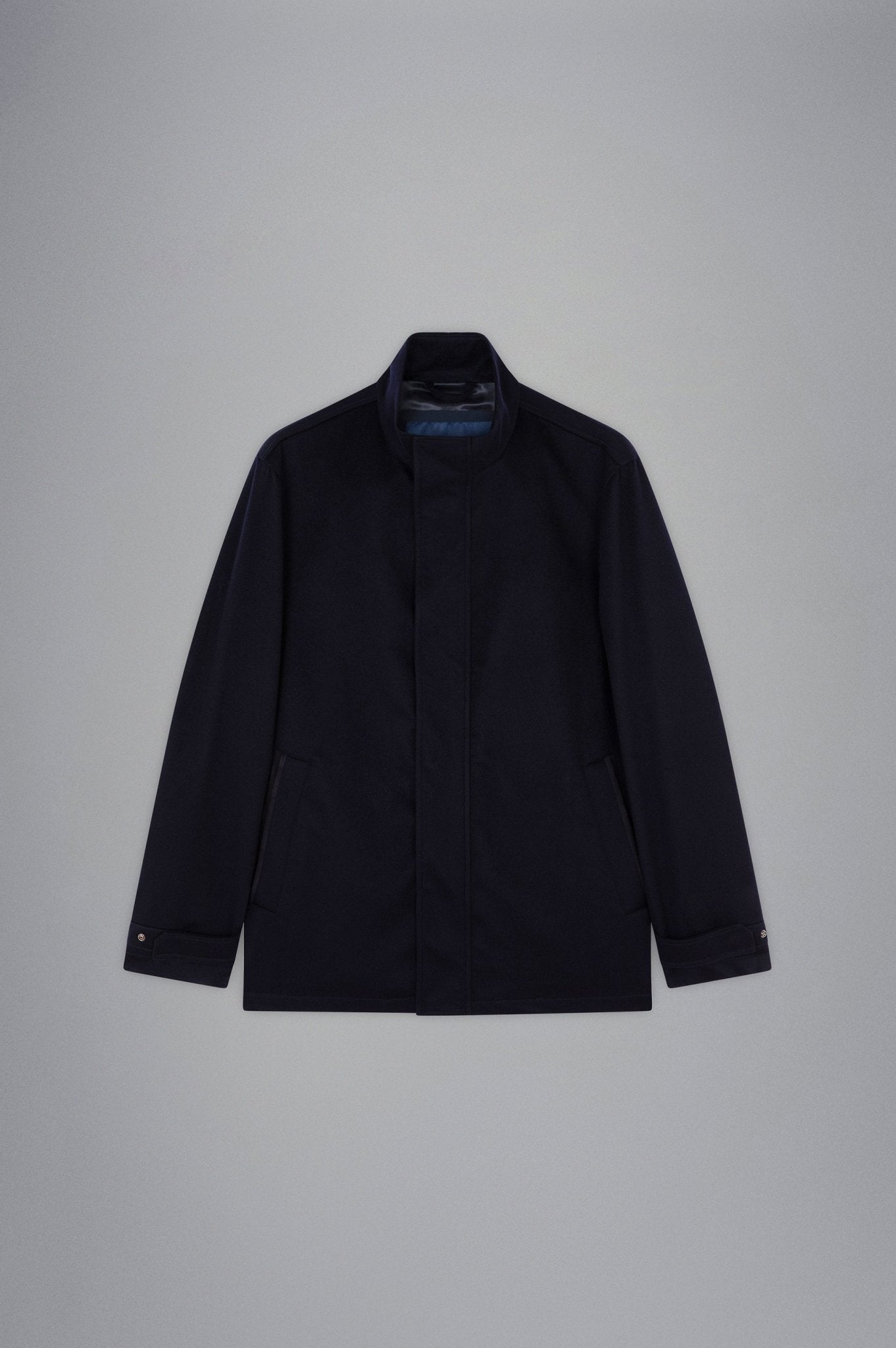 PAUL & SHARK Loro Piana Storm System Wool/Silk Coat NAVY REG - Henry BucksOvercoats64SS240008 - NAVY - R - SM