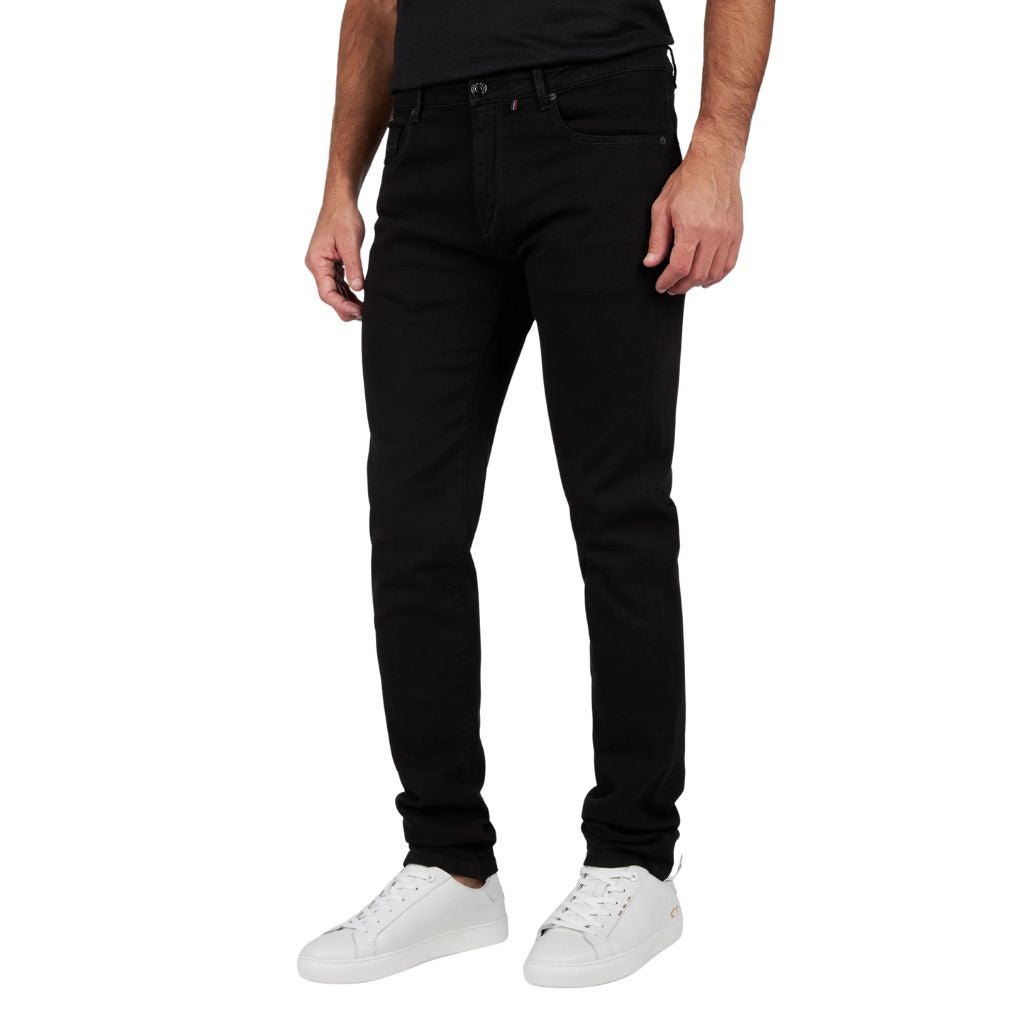 PAUL & SHARK Organic Stretch Denim Jean BLACK - Henry Bucks