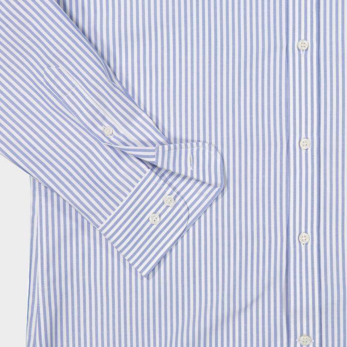 PAUL & SHARK Oxford Stripe Shirt BLUE/WHITE - Henry BucksShirts38COP3006 - BLWT - 39