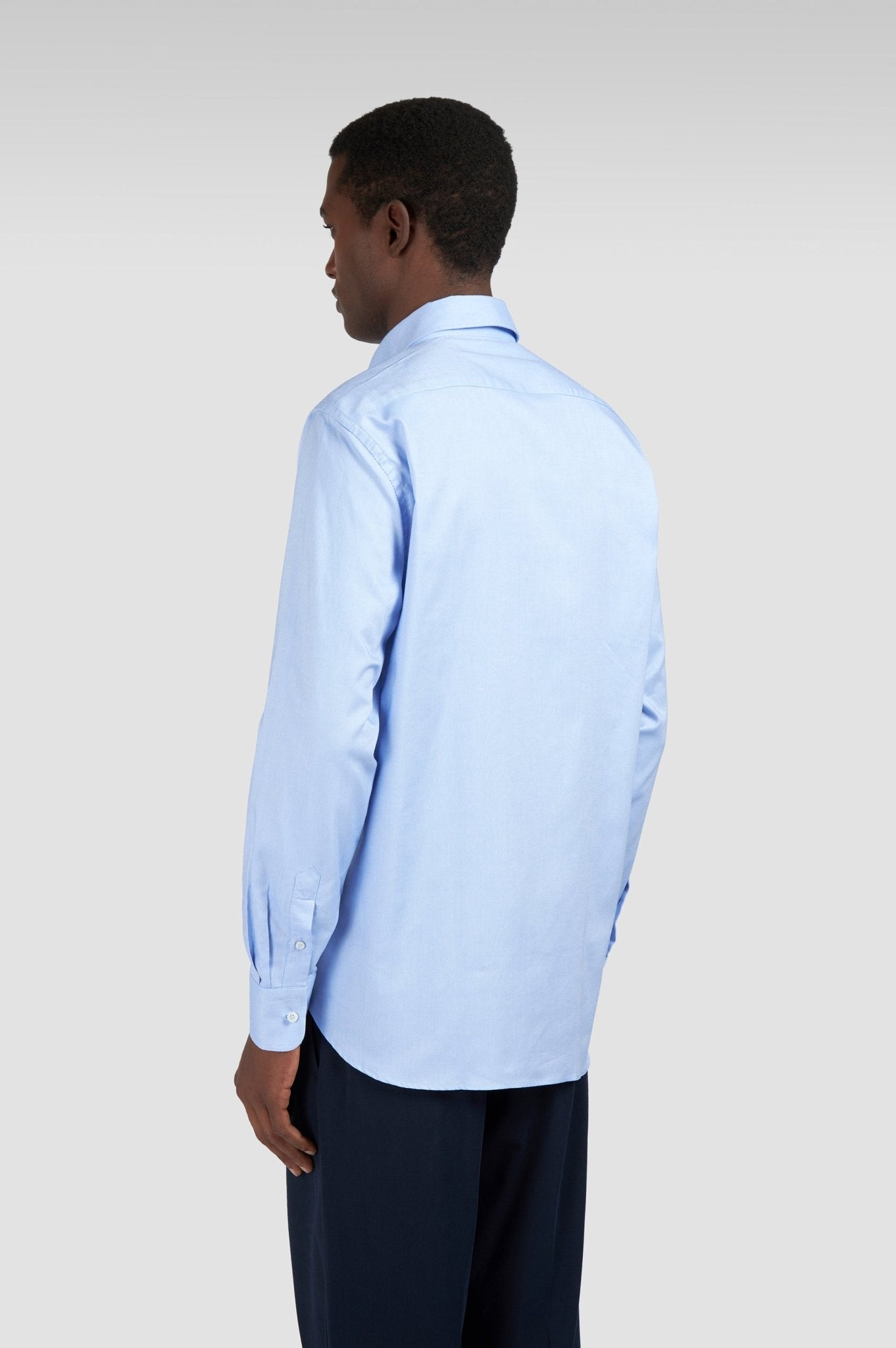 PAUL & SHARK Plain Cotton Shirt SKY - Henry Bucks