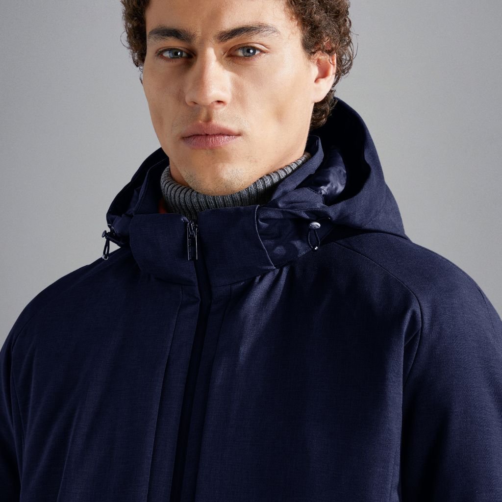 PAUL & SHARK Re - Goose Down Padding Jacket NAVY REG - Henry Bucks