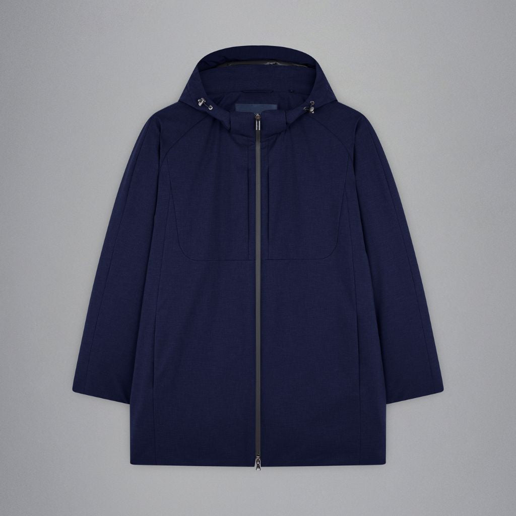 PAUL & SHARK Re - Goose Down Padding Jacket NAVY REG - Henry Bucks