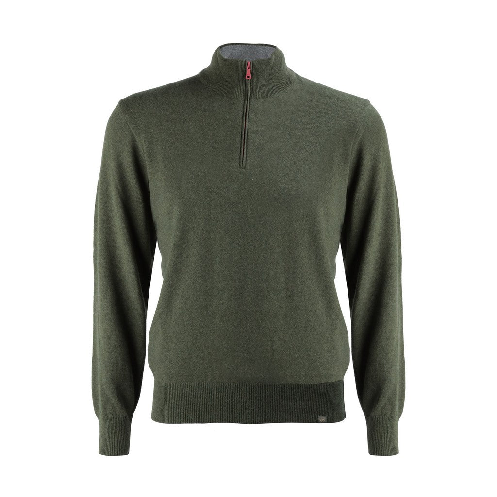 PAUL & SHARK Re - Wool Sweater GREEN - Henry Bucks
