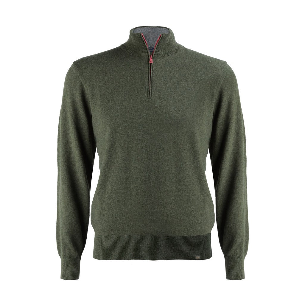 PAUL & SHARK Re - Wool Sweater GREEN - Henry Bucks