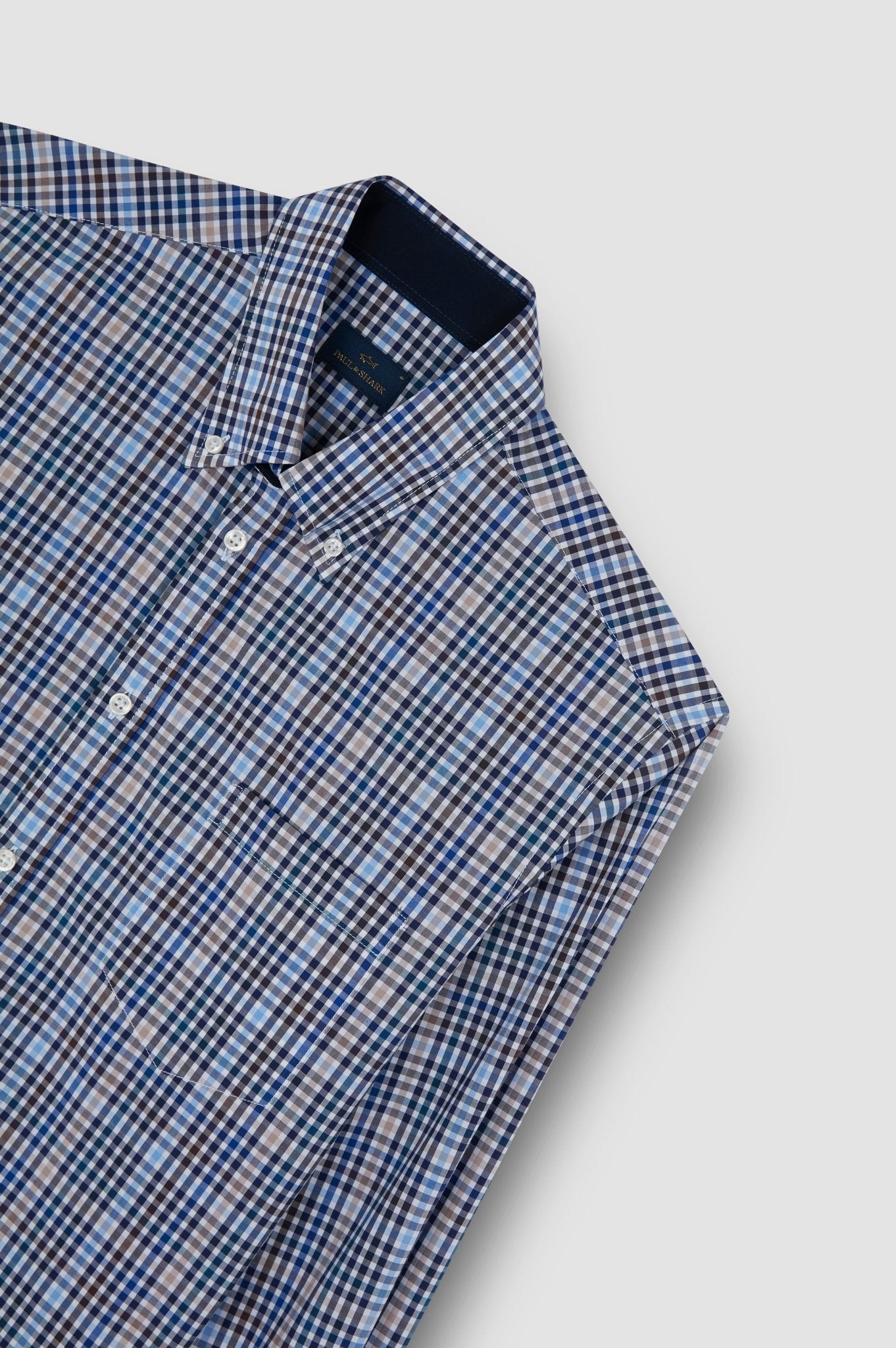 PAUL & SHARK Soft Cotton Poplin Shirt MULTI - Henry Bucks
