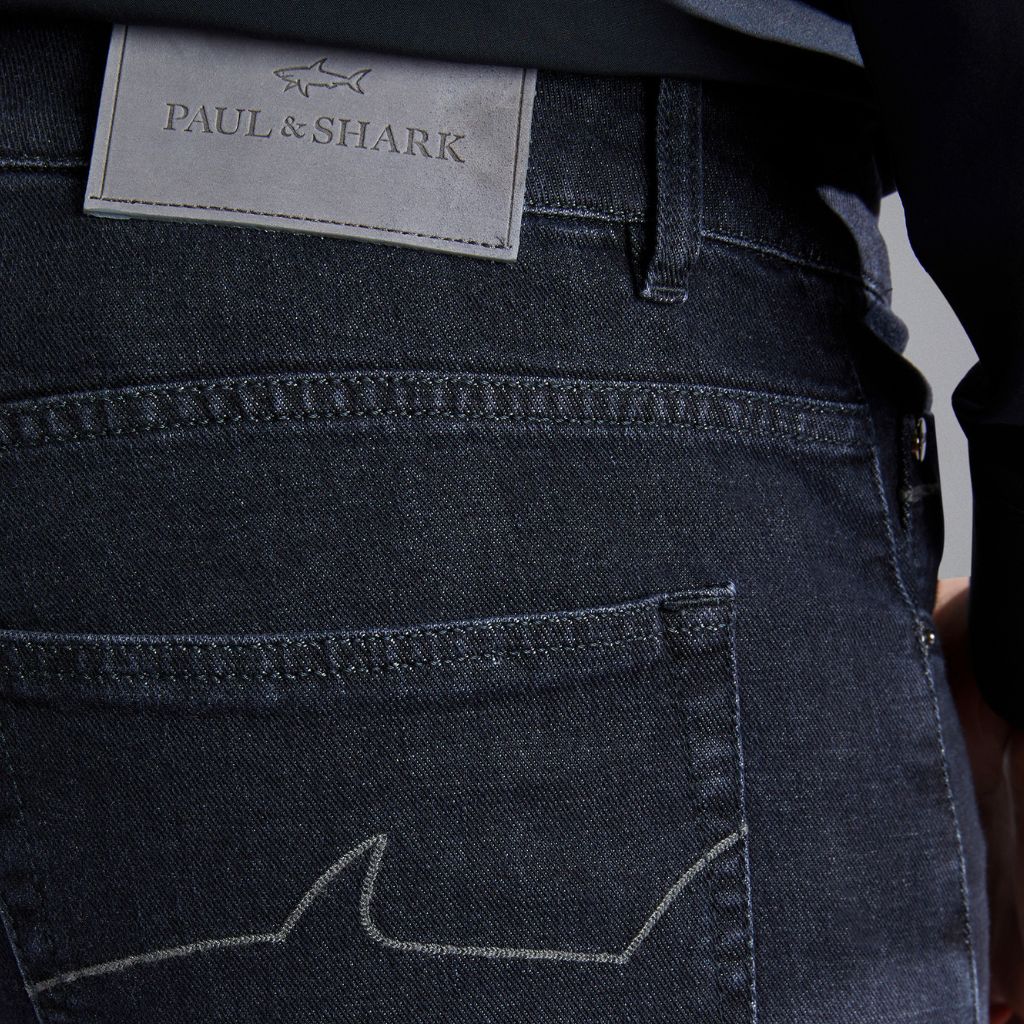 PAUL & SHARK STRETCH DENIM DARK DENIM REG - Henry Bucks