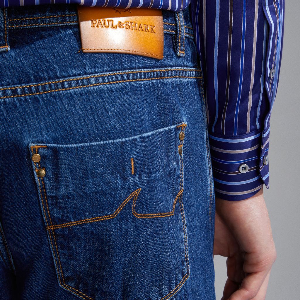 PAUL & SHARK Stretch Denim Jeans DENIM REG - Henry Bucks