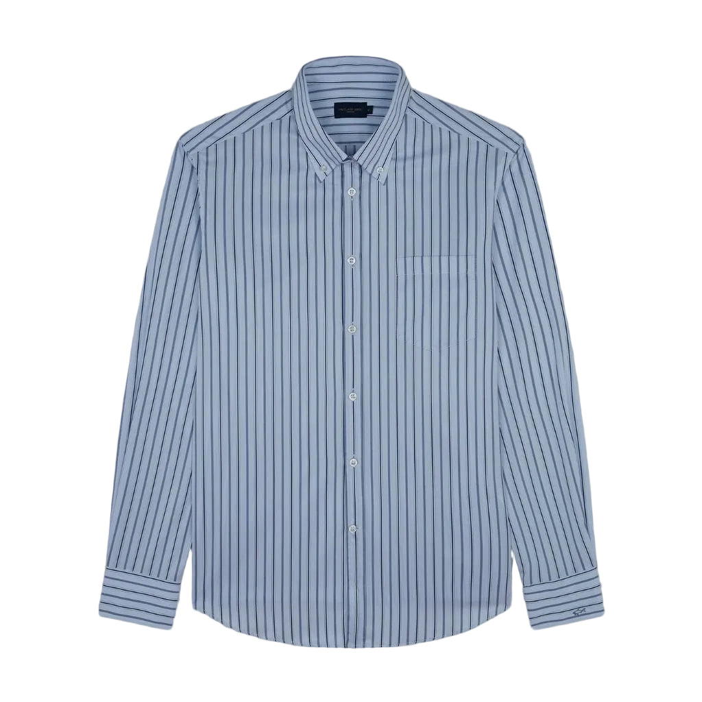 PAUL & SHARK Stripe Shirt STRIPE BLUE - Henry Bucks