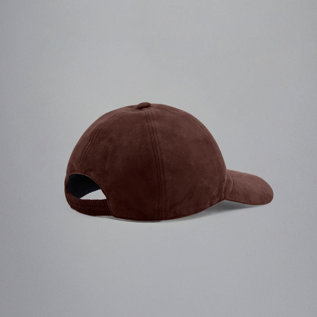 PAUL & SHARK Suede Baseball Cap WINE - Henry Bucks
