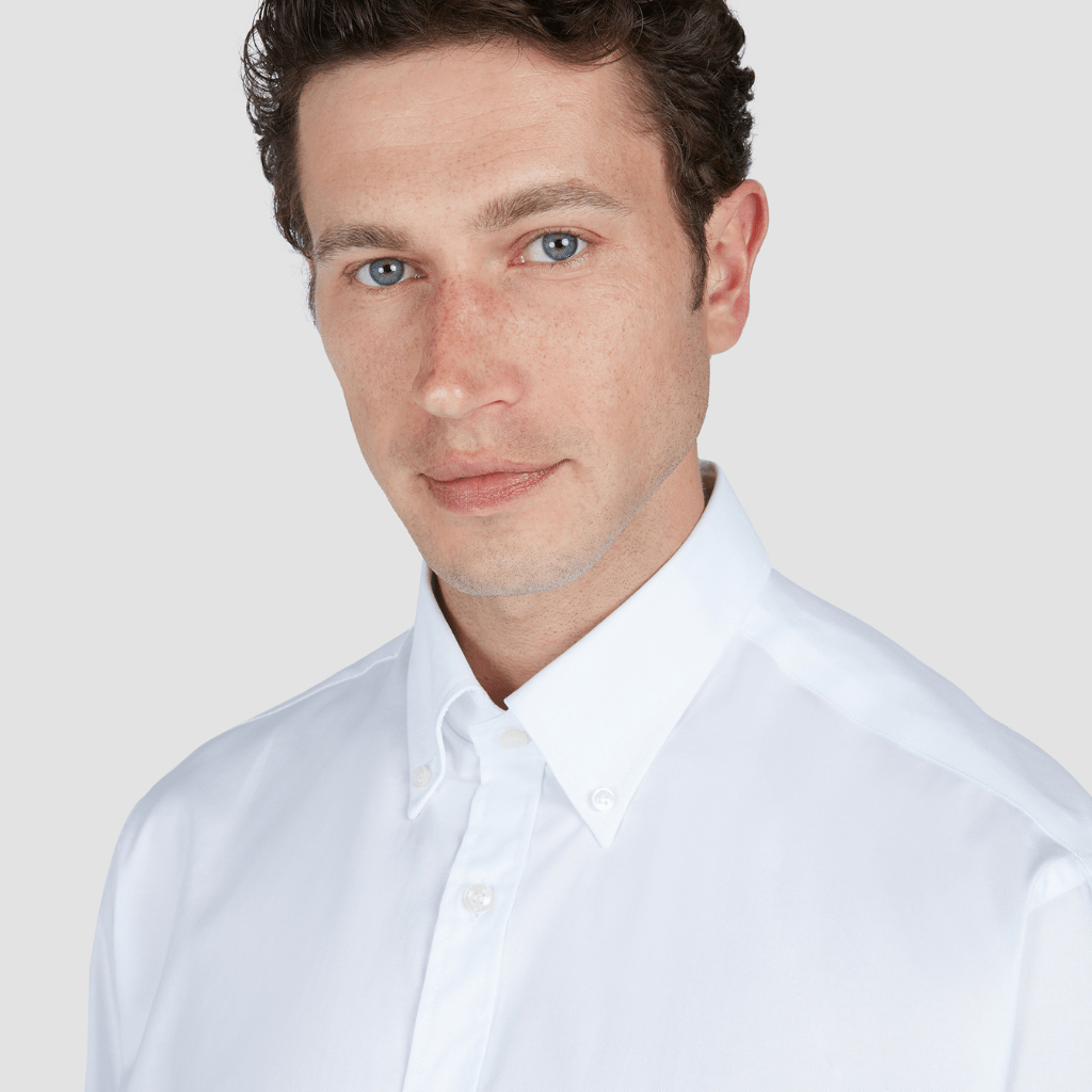 PAUL & SHARK Summer Oxford Casual Shirt WHITE - Henry Bucks