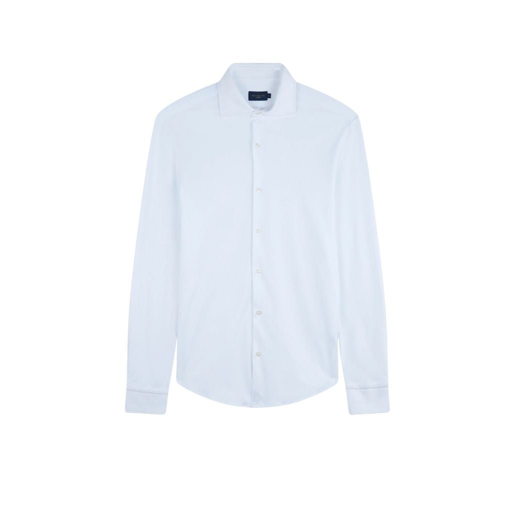 PAUL & SHARK SUPIMA® Cotton Shirt WHITE - Henry Bucks