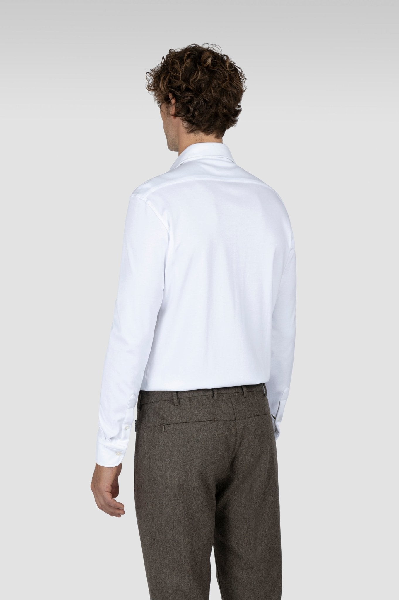 PAUL & SHARK SUPIMA® Cotton Shirt WHITE - Henry Bucks