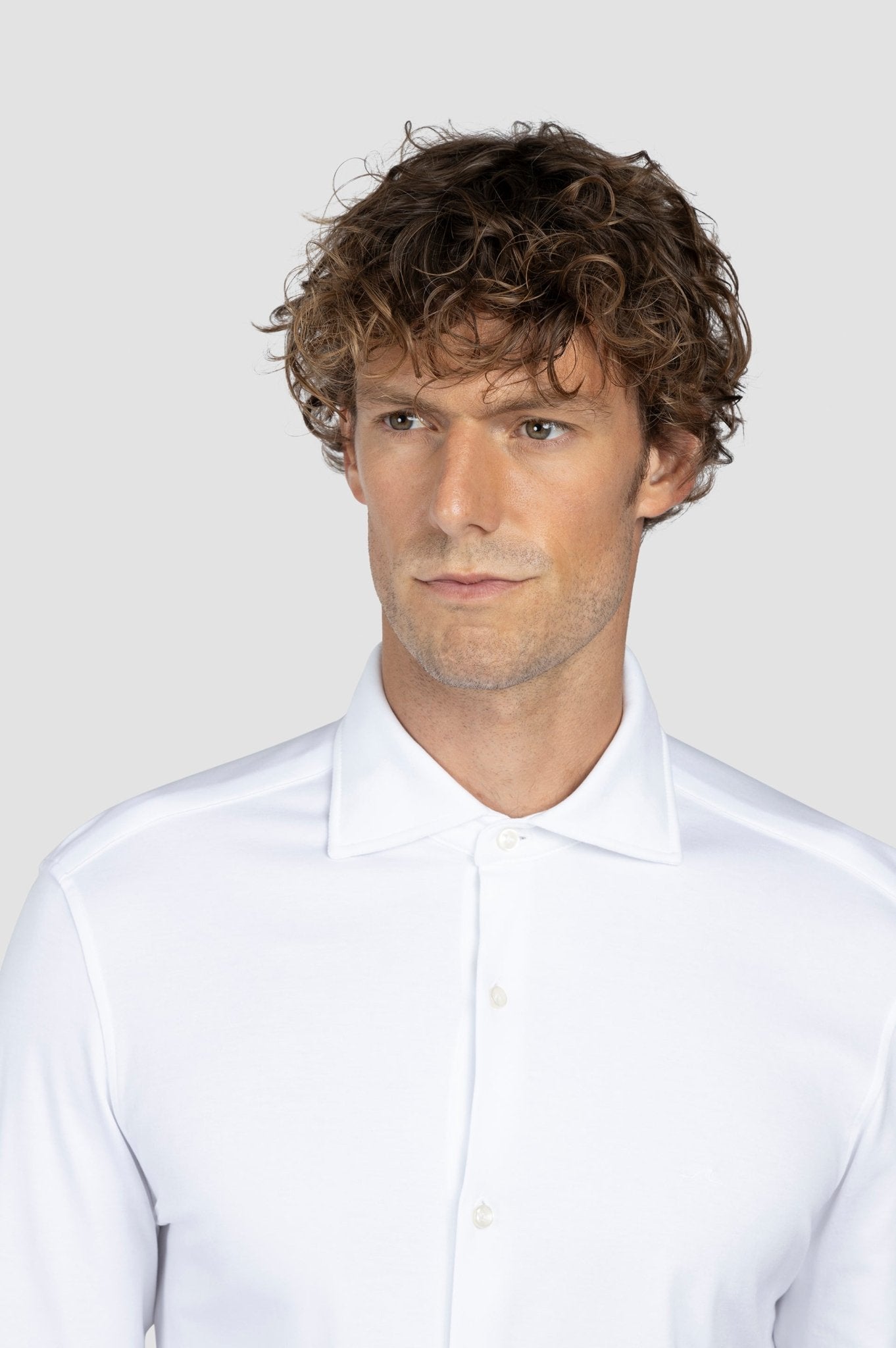 PAUL & SHARK SUPIMA® Cotton Shirt WHITE - Henry Bucks