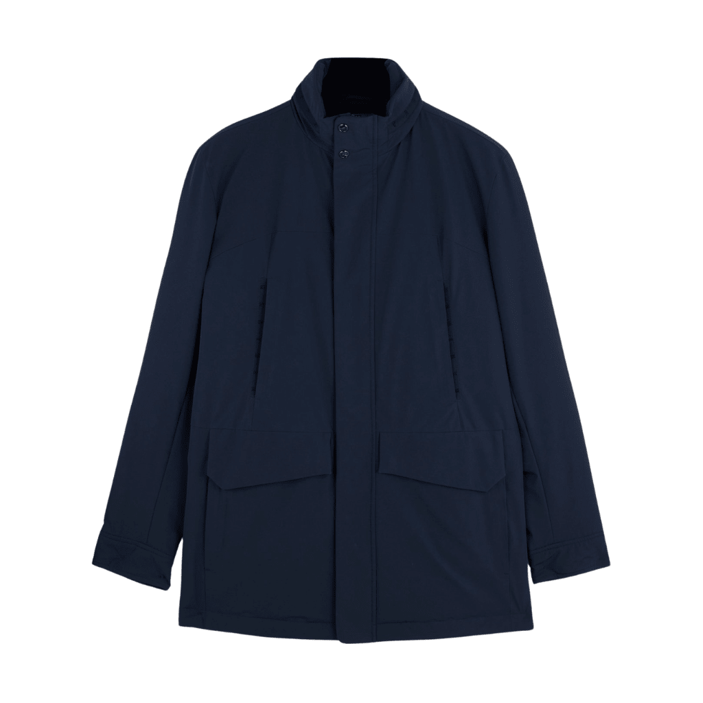 PAUL & SHARK Typhoon® Car Coat NAVY - Henry Bucks