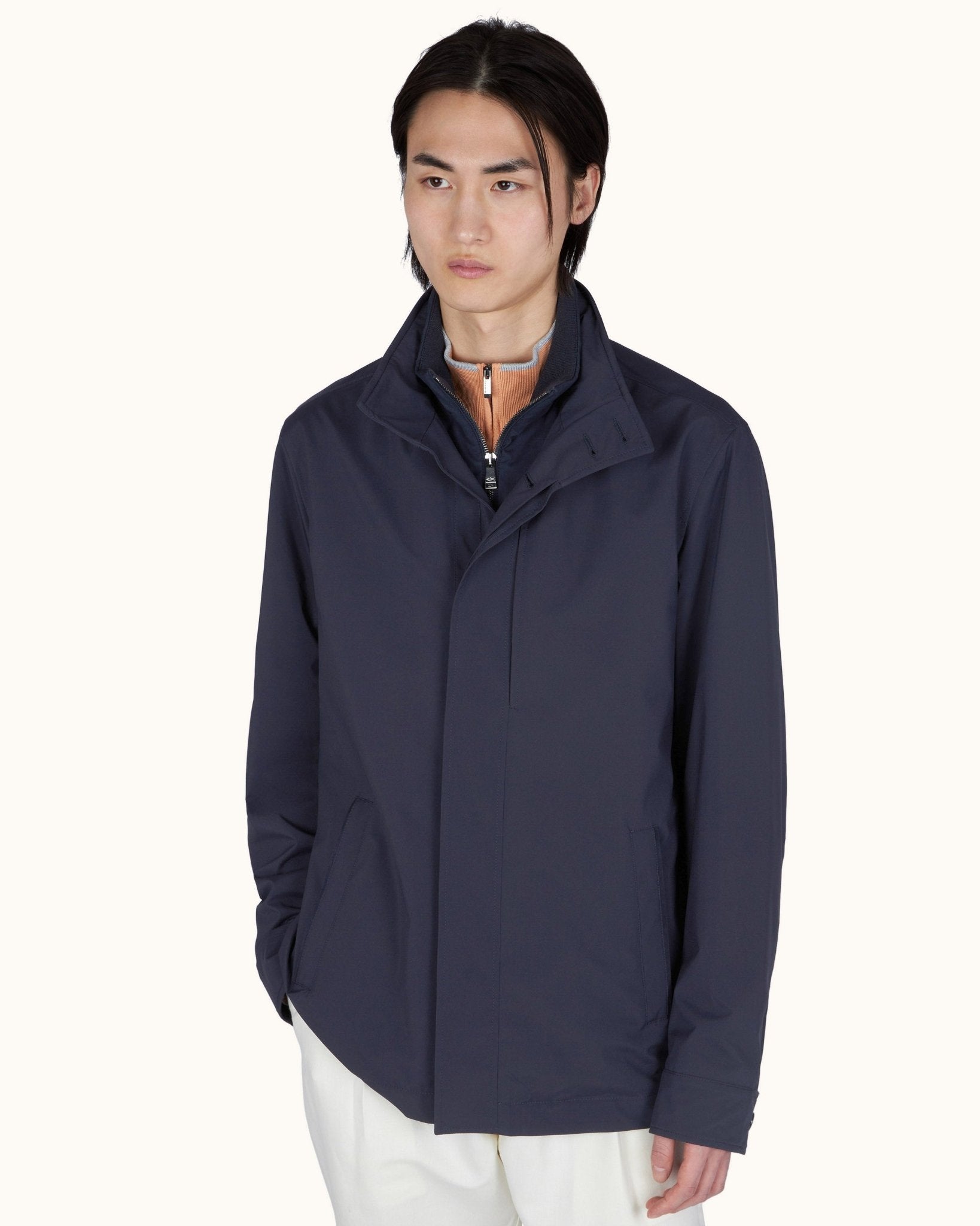 PAUL & SHARK Typhoon® Platinum Carcoat NAVY - Henry Bucks