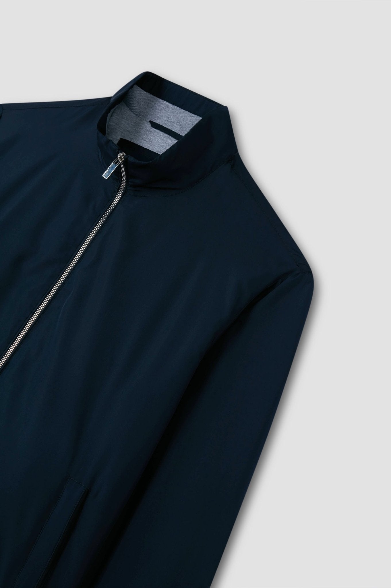 PAUL & SHARK Typhoon Silk Button Jacket NAVY - Henry Bucks