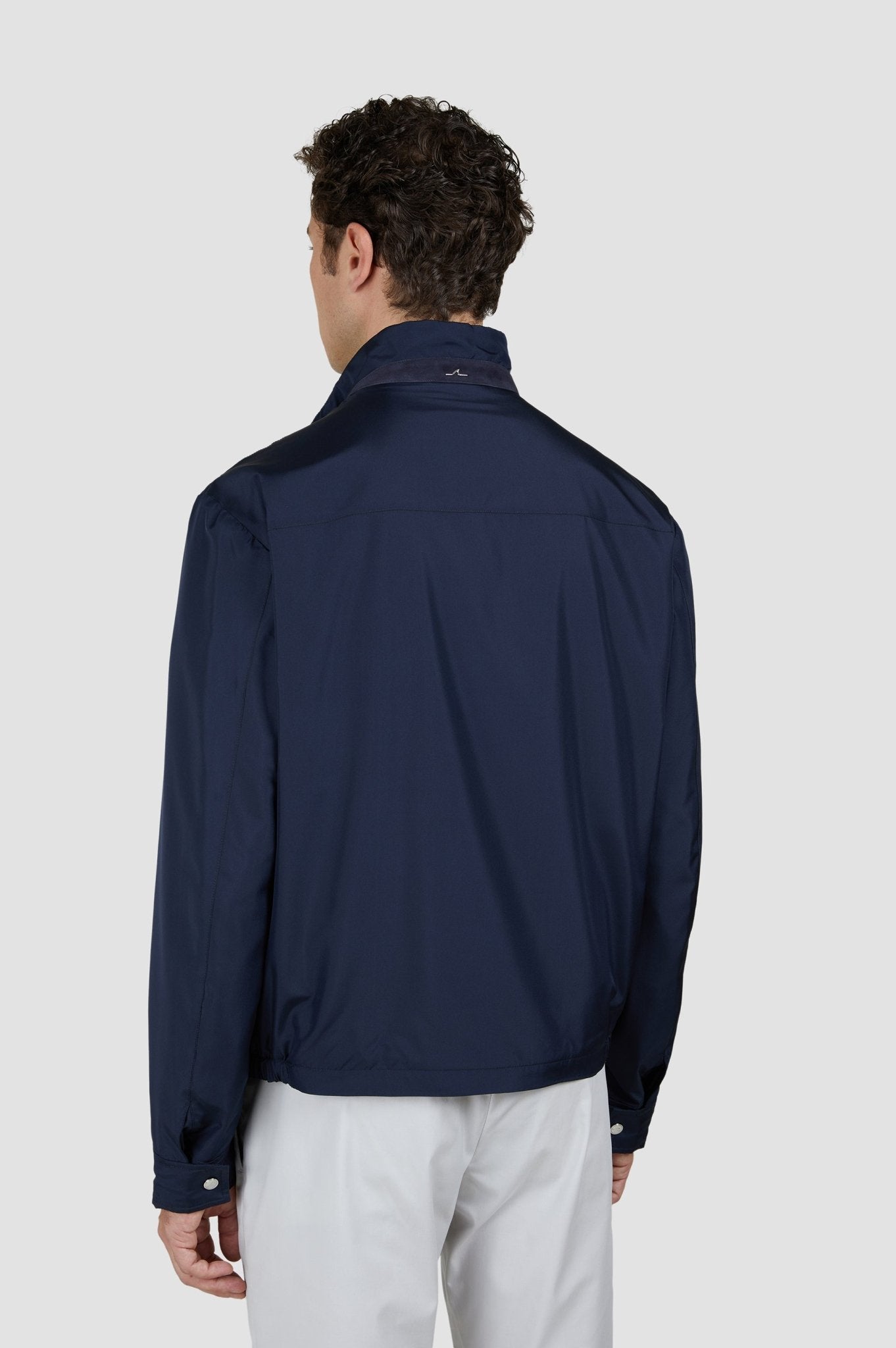 PAUL & SHARK Typhoon Silk Button Jacket NAVY - Henry Bucks