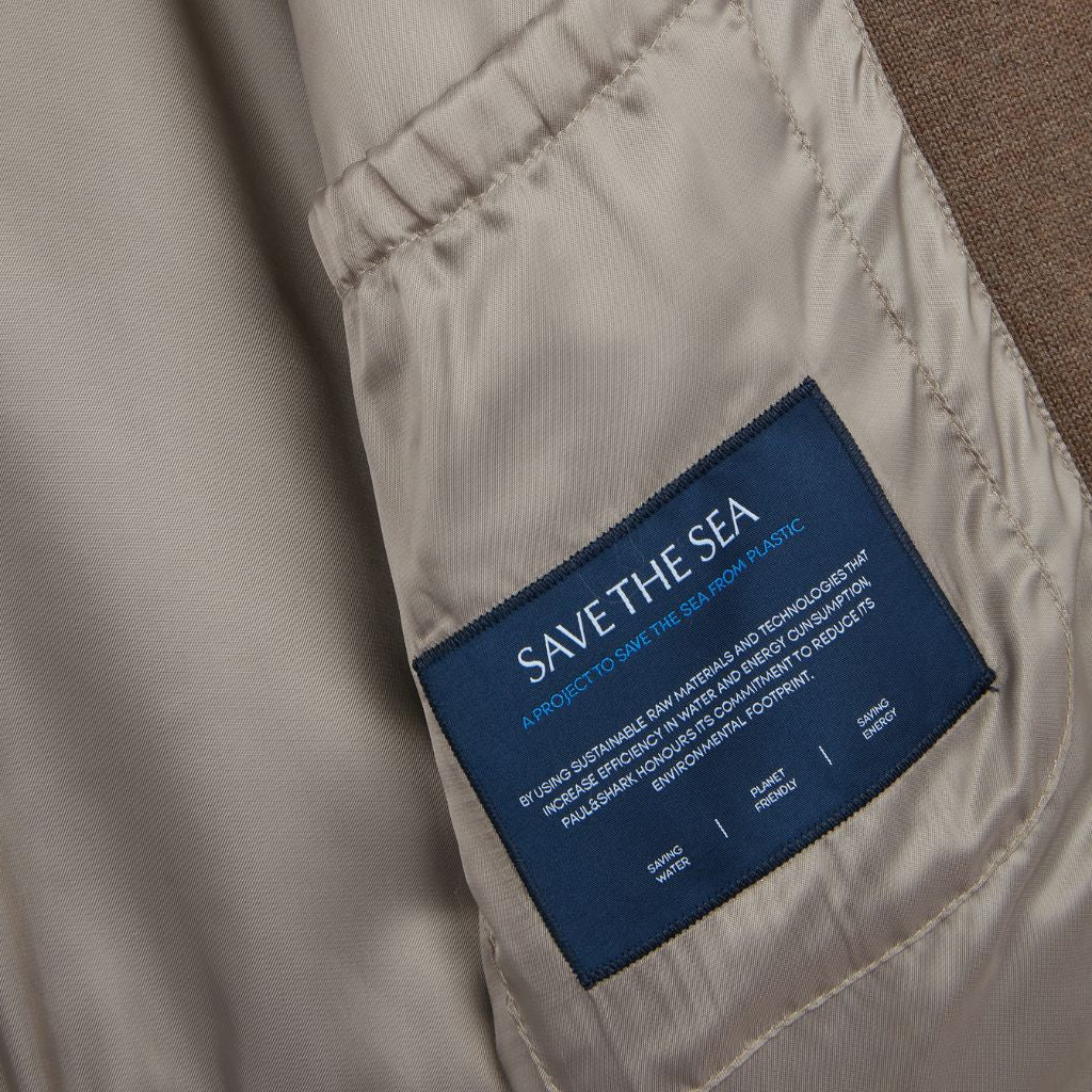 PAUL & SHARK Wool Sweater BEIGE BROWN - Henry Bucks