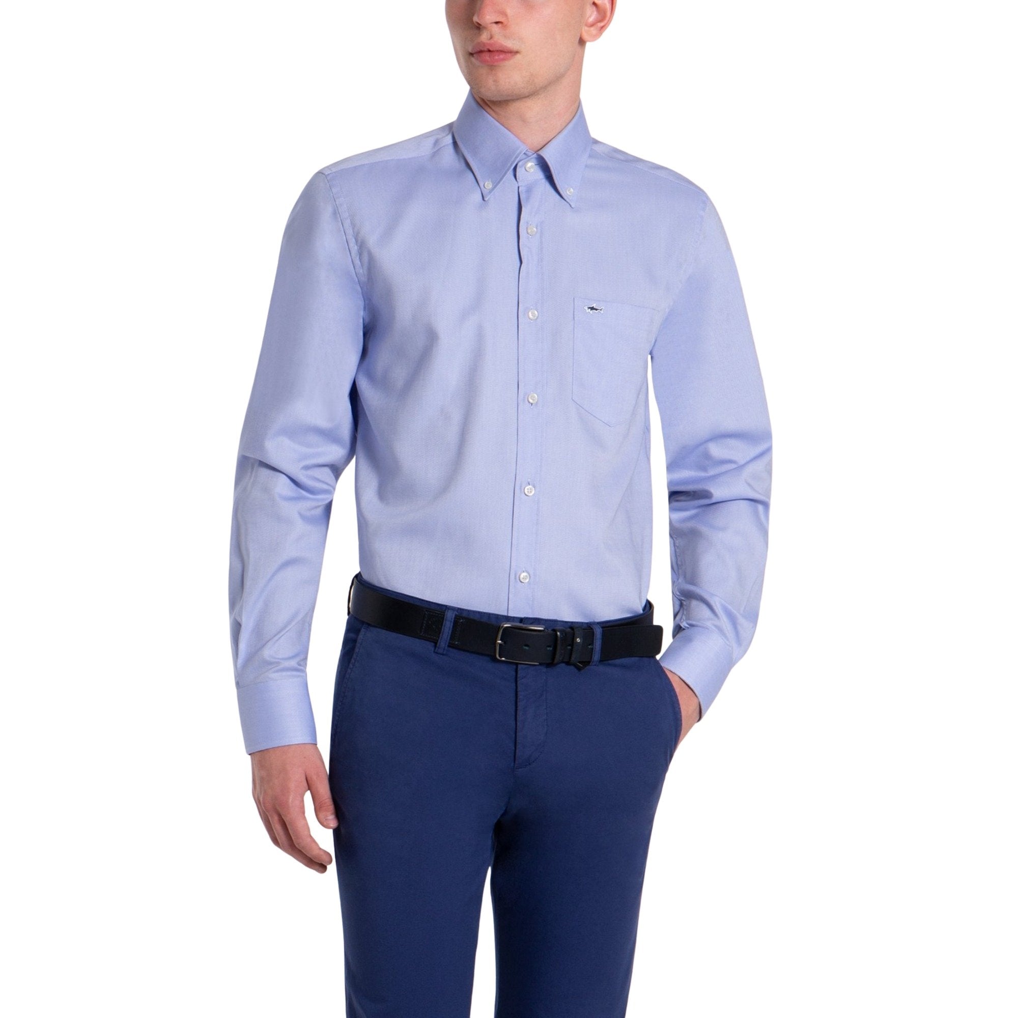 PAUL&SHARK Classic Oxford Shirt - Henry BucksShirts38COP3000 - BLUE - 38