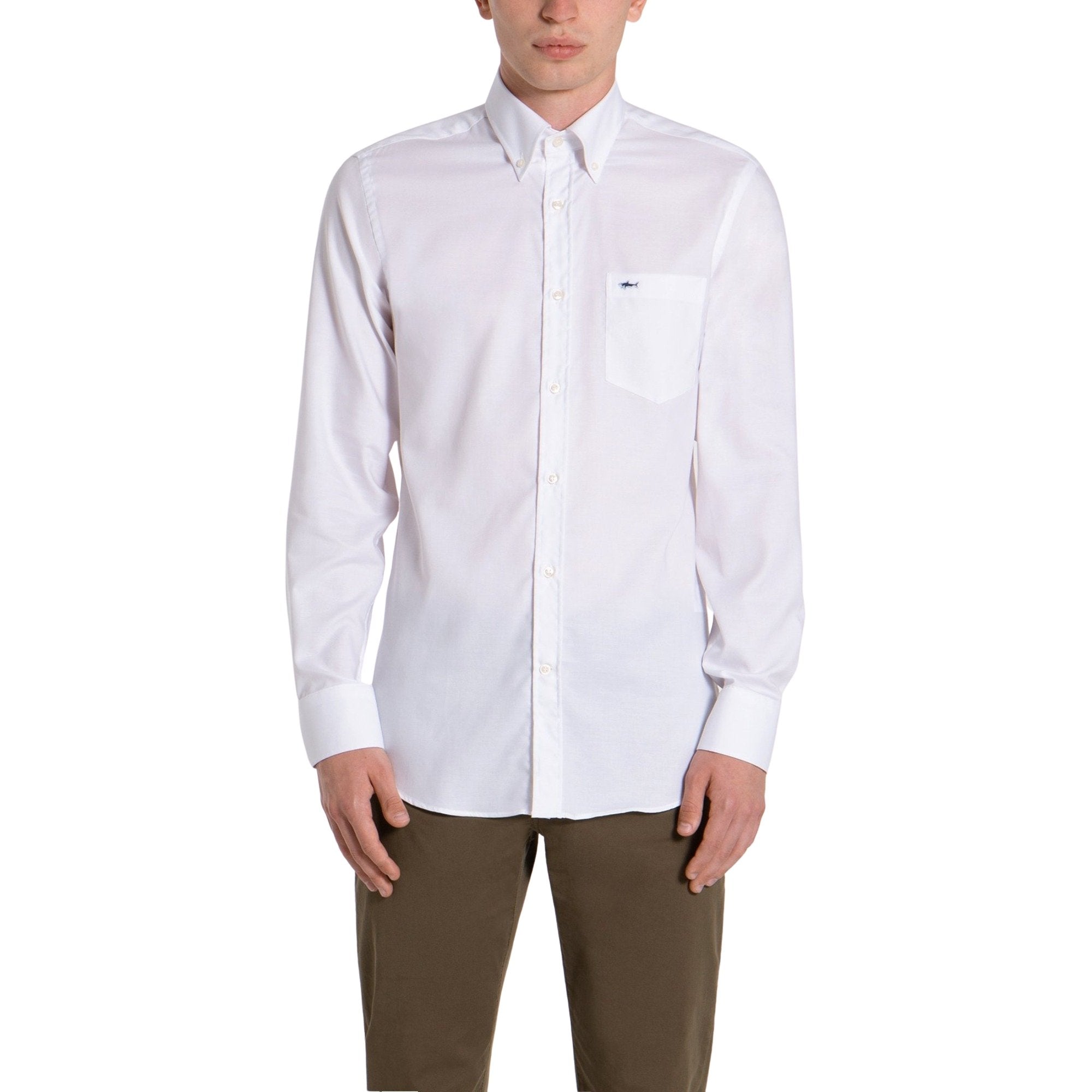 PAUL&SHARK Classic Oxford Shirt - Henry BucksShirts38COP3000 - WHTE - 38